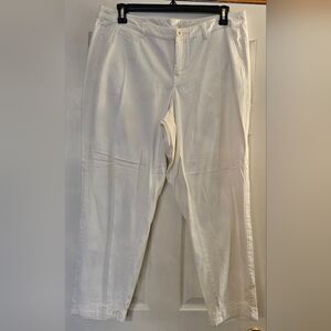 Lane Bryant Cream Pants